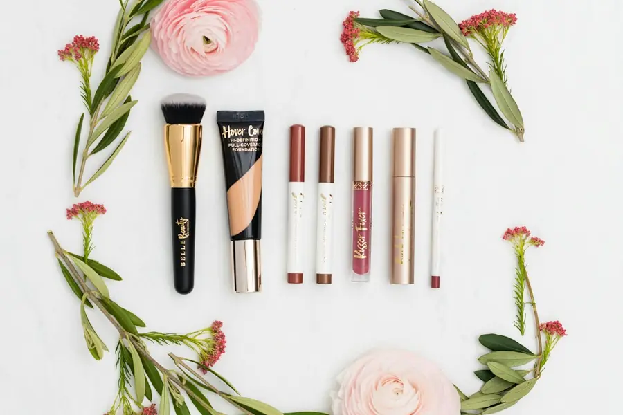 Réalisations beauté mises en valeur dans un portfolio